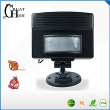 厂家供应户外防水大型动物驱赶器、多波段驱猫器、超声波驱猫器