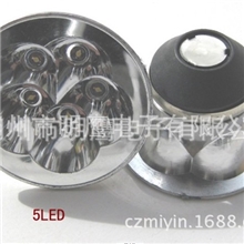 大量供应迷你led手电筒灯头led手电筒灯头现货5LED灯头