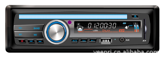 深圳车载dvd厂家车载影碟机大功率插卡机汽车影音dvd8301