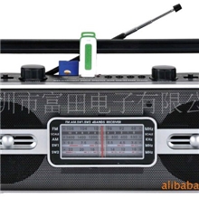 供应优质热销插卡收音机，双喇叭FT-99US