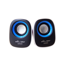 正品爱豹电脑笔记本USB音响多媒体迷你小音箱低音炮正品音响