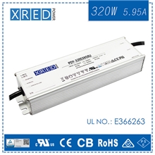 320W5.95Aled电源防水LED直流电源驱动ULSAAPSETUV5年质保