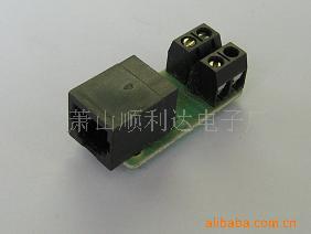 供应电话机三通插座线路板