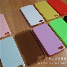 苹果5IP5G/5S布丁壳多彩I5素材糖果套PC批发双孔单底