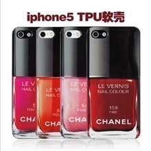 厂家直销时尚个性苹果iphone5手机壳iphone4/4S指甲油外壳