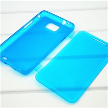 三星i9100手机套s2手机壳TPU全透明i9100保护套s2外壳翻盖