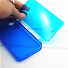 新版翻盖tpuiphone4s手机壳苹果4手机壳可触屏带防尘塞