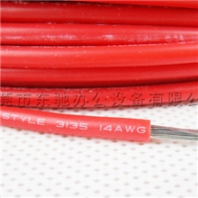 硅胶高温线厂家供应UL313516号软硅胶电子线国标1.25平方硅胶线