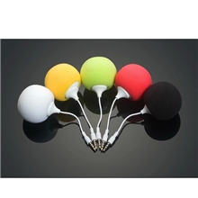 手机音响迷你便携式音箱波波球气球形海绵手机小音箱扩音器