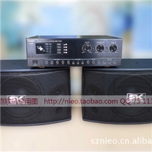 专业ktv功放音响,品牌卡包音箱套装送麦克风,家庭卡拉ok设备