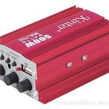 车载USB/MP3/FM大功率小功放机，带迷你遥控控制功能