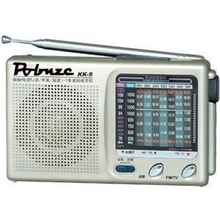 批发供应破冰者收音机P-KK9高灵敏度九波段+校园广播