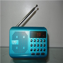 先科厂家直销UKGMD-１００收音唱戏多功能MP3收音机插卡