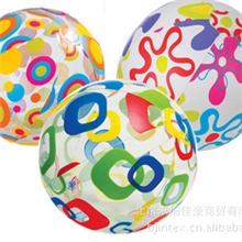 美国INTEX-59040流行沙滩球/海滩/透明充气球直径51CM