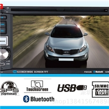 6.2寸双锭通用车载导航DVD车载蓝牙汽车收音AMFMYT-F6032B