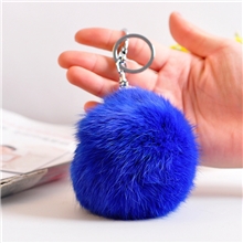 爆款正品大号兔毛球包挂纯手工创意高级挂件批发