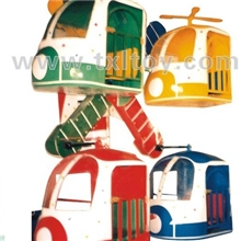 童欣TX-203B八座直升飞机风车电动游乐厂家直销摩天轮