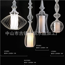 大量供应鸟笼吊灯时尚吊灯客厅吊灯吊灯批发单头水晶工程灯