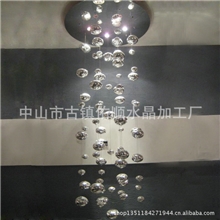厂家供应大型水晶吊灯水晶灯吊灯迷你吊灯展厅吊灯水晶工程灯