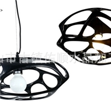 现代创意鸟巢吊灯树脂灯餐厅灯水晶工程灯