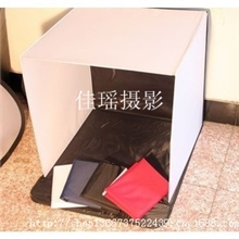 供应摄影器材摄影棚系列柔光棚亮棚50CM方棚送四块植绒背景布