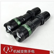 正品XPECREELED强光户外照明手电筒机械变焦远射充电防水