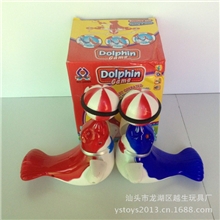 2408A电动海豚海豚顶球360度旋转超大号电动海狮顶球厂家直销