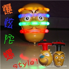 熊出没玩具熊出没音乐灯光陀螺光头强陀螺江南style