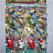 动漫玩具变形金刚/超级新百变战队5款混装/小礼品玩具