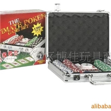 供应益智儿童玩具筹码扑克牌游戏组礼品玩具