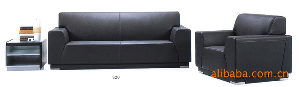 直供深圳特价环保皮办公沙发深圳现代款办公沙发