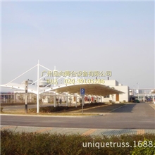 深圳膜结构设计停车膜停车棚优质停车篷首选品向