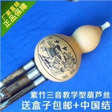 音之韵葫芦丝，特价包邮，厂家直销教学型三音可拆紫竹葫芦丝