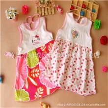 春夏新款外贸跟单面料，大号宝宝裙宝宝连衣裙童裙