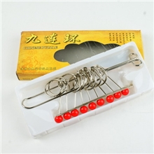 供应九连环益智玩具智力解环智力解扣智力解锁