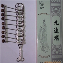 九连环智力扣