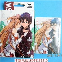 动漫扑克牌英雄联盟扑克牌纸牌铜版纸扑克休闲娱乐纸牌桌游