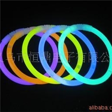 荧光棒发光棒夜光棒20CM配接头可做手镯化学银光棒厂家批发