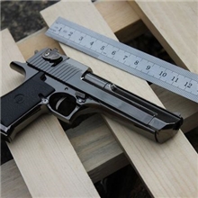 CSCF穿越火线1：2.5镍黑色沙漠之鹰手枪模型金属玩具模型