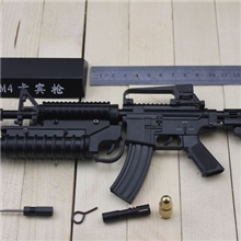 1:3M4卡宾枪全金属拼拆模型枪军事模型穿越火线枪模型