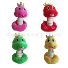 供应填充毛绒玩具毛绒公仔蛇年吉祥物卡通蛇热销蛇年毛绒玩具