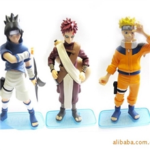 动漫玩具公仔动漫影视玩具摆件鸣人佑我爱罗4代3款火影忍者