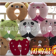 全网最低价！厂家直销！供应毛绒玩具卡通U型枕