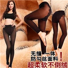 【伙拼】打底裤批发加厚无缝不倒绒假透肉踩脚比基尼加厚保暖裤