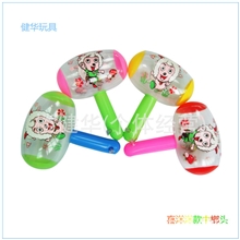 义乌厂家直销地摊夜市热销充气榔头铃铛锤2元店儿童玩具批发