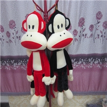 批发大嘴猴毛绒玩具布娃娃礼物大号布娃娃大嘴猴公仔1.1米Julius