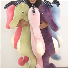 团购秒杀1.2米优质特大抱枕可爱双面海马毛绒玩具公仔男友抱枕