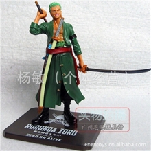 动漫海贼王手办2年后ZERO索隆盒装ZORO索龙PVC模型人偶批发供应