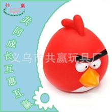 厂家直销搪胶直销愤怒的小鸟礼品储钱罐,存钱罐，动漫卡通订制