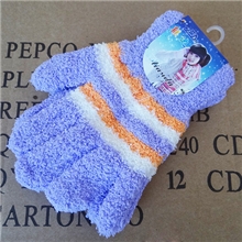 珊瑚绒毛巾手套女士手套冬季保暖必备手套韩版新款手套批发